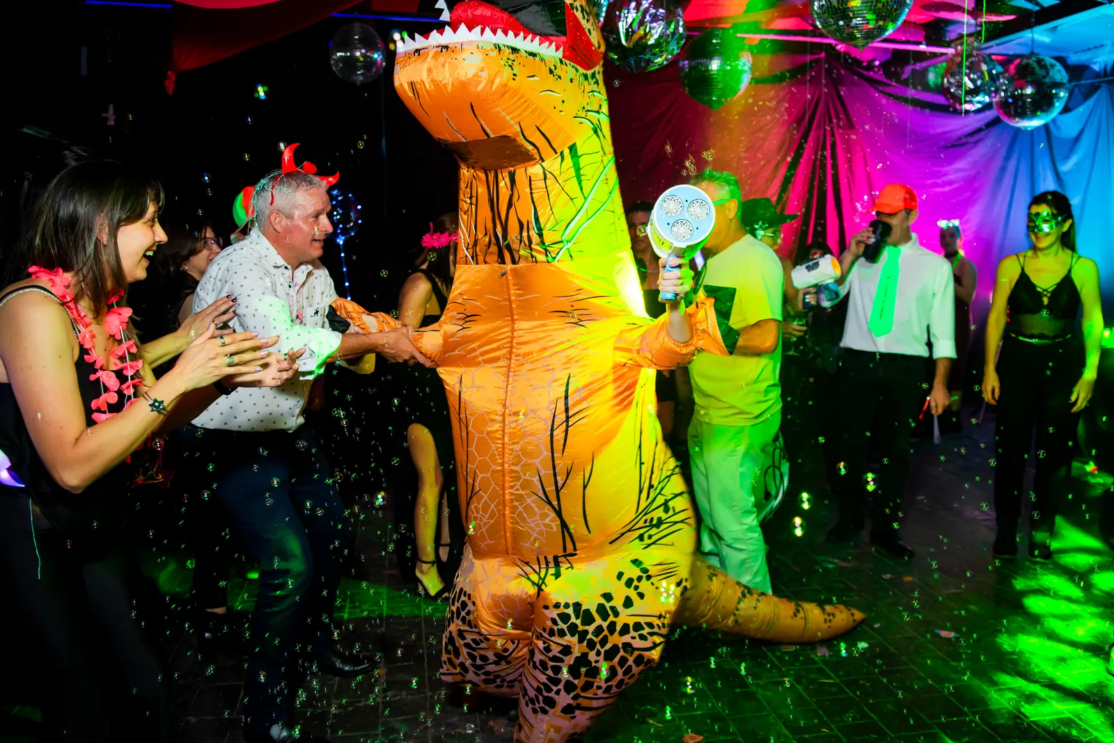Cobertura de fiesta del estudio